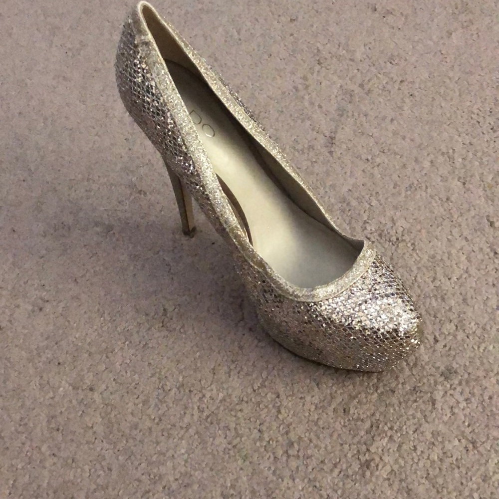 Gold heels